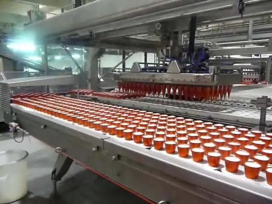ประเทศจีน เครื่องผลิตสายกรวยไอศกรีมอัตโนมัติเต็มรูปแบบอุปกรณ์ลำเลียงบรรจุภัณฑ์ ผู้ผลิต
